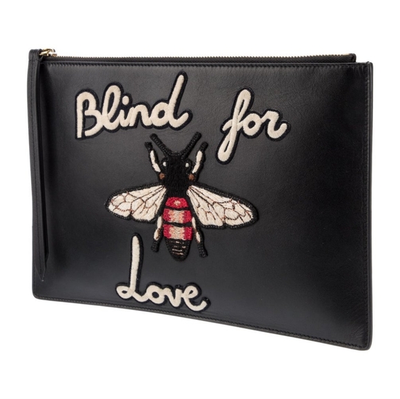 Gucci Bee Clutch - Picture 1 of 4